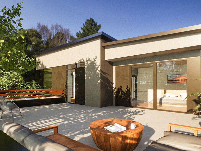 エクステリア工事（テラス）